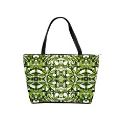 Stylized Nature Print Pattern Shoulder Handbags by dflcprints