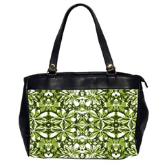 Stylized Nature Print Pattern Office Handbags (2 Sides)  by dflcprints