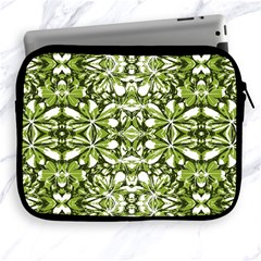 Stylized Nature Print Pattern Apple Ipad 2/3/4 Zipper Cases by dflcprints