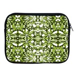 Stylized Nature Print Pattern Apple iPad 2/3/4 Zipper Cases Front