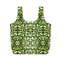 Stylized Nature Print Pattern Full Print Recycle Bags (m)  by dflcprints