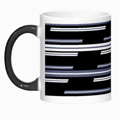 Skewed Stripes Pattern Design Morph Mugs by dflcprints