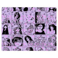 Lilac Yearbook 2 Double Sided Flano Blanket (medium)  by snowwhitegirl