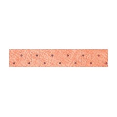 Dot Peach Flano Scarf (mini) by snowwhitegirl