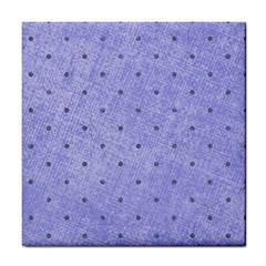 Dot Blue Tile Coasters