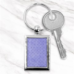 Dot Blue Key Chains (rectangle)  by snowwhitegirl