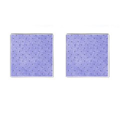 Dot Blue Cufflinks (square) by snowwhitegirl