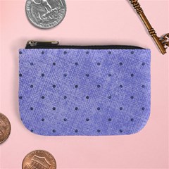 Dot Blue Mini Coin Purses by snowwhitegirl