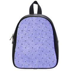 Dot Blue School Bag (small) by snowwhitegirl