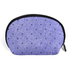 Dot Blue Accessory Pouches (large)  by snowwhitegirl