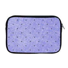 Dot Blue Apple Macbook Pro 17  Zipper Case by snowwhitegirl