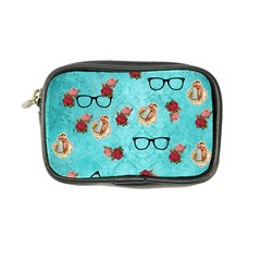 Vintage Glasses Blue Coin Purse by snowwhitegirl