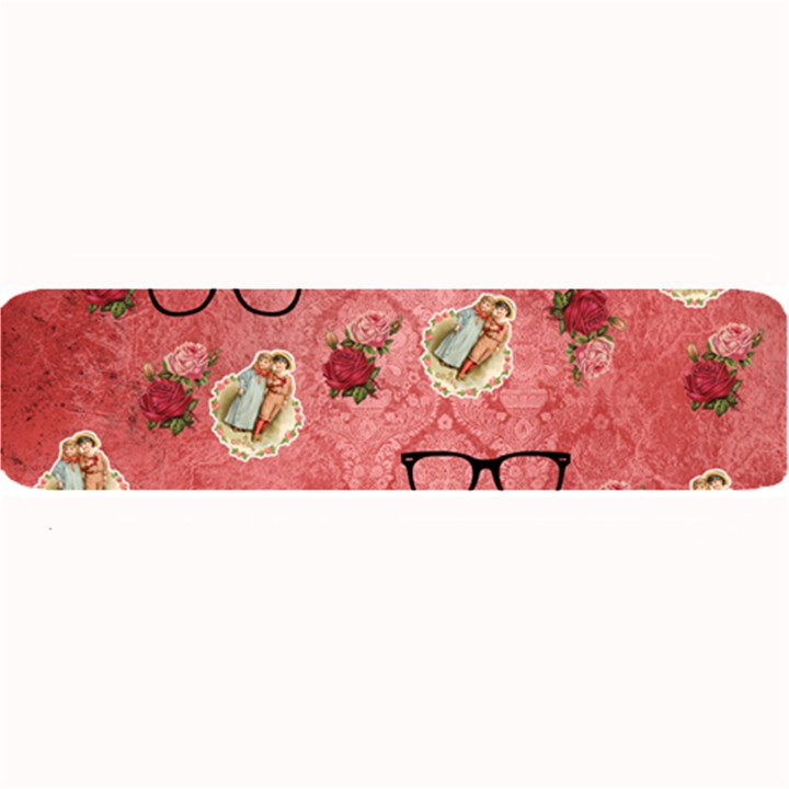 Vintage Glasses Rose Large Bar Mats