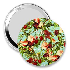 Fruit Blossom 3  Handbag Mirrors by snowwhitegirl