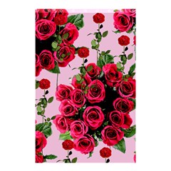 Roses Pink Shower Curtain 48  X 72  (small) 