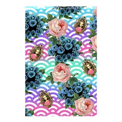 Floral Waves Shower Curtain 48  X 72  (small) 