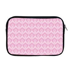 Damask Pink Apple Macbook Pro 17  Zipper Case by snowwhitegirl