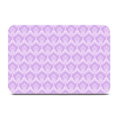 Damask Lilac Plate Mats by snowwhitegirl