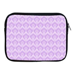 Damask Lilac Apple Ipad 2/3/4 Zipper Cases by snowwhitegirl