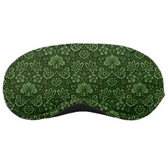 Damask Green Sleeping Masks by snowwhitegirl