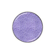 Knitted Wool Lilac Hat Clip Ball Marker (4 Pack) by snowwhitegirl