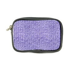 Knitted Wool Lilac Coin Purse by snowwhitegirl