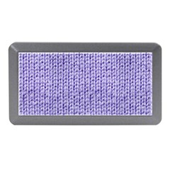 Knitted Wool Lilac Memory Card Reader (mini) by snowwhitegirl