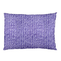 Knitted Wool Lilac Pillow Case (two Sides) by snowwhitegirl