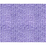 Knitted Wool Lilac Deluxe Canvas 14  x 11  14  x 11  x 1.5  Stretched Canvas