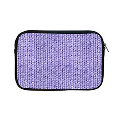 Knitted Wool Lilac Apple Ipad Mini Zipper Cases by snowwhitegirl