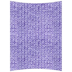 Knitted Wool Lilac Back Support Cushion by snowwhitegirl