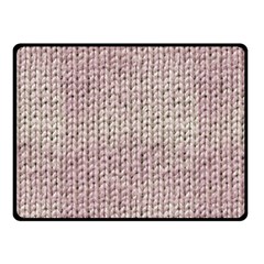 Knitted Wool Pink Light Fleece Blanket (small) by snowwhitegirl