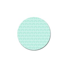 Damask Aqua Green Golf Ball Marker (4 Pack) by snowwhitegirl