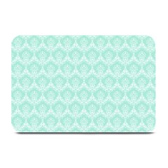 Damask Aqua Green Plate Mats