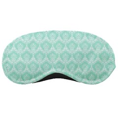 Damask Aqua Green Sleeping Masks by snowwhitegirl