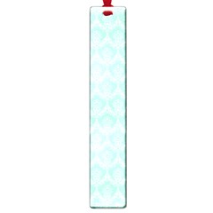 Damask Aqua Green Large Book Marks by snowwhitegirl