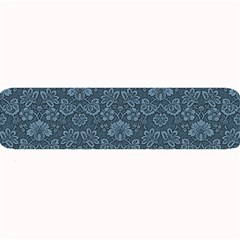 Damask Blue Large Bar Mats