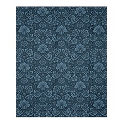 Damask Blue Shower Curtain 60  X 72  (medium) 