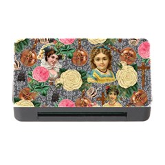 Damask Religious Victorian Grey Memory Card Reader With Cf by snowwhitegirl