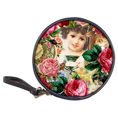 Little Girl Victorian Collage Classic 20-cd Wallets by snowwhitegirl