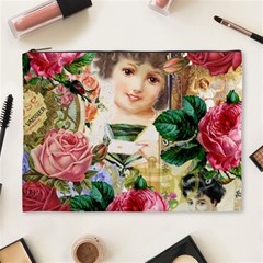 Little Girl Victorian Collage Cosmetic Bag (xl) by snowwhitegirl