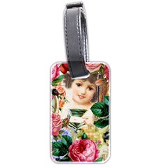 Little Girl Victorian Collage Luggage Tags (two Sides)