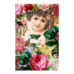 Little Girl Victorian Collage Shower Curtain 48  X 72  (small) 