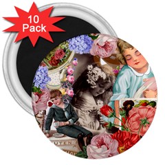 Victorian Collage 3  Magnets (10 Pack)  by snowwhitegirl