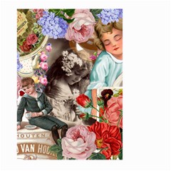 Victorian Collage Large Garden Flag (two Sides) by snowwhitegirl