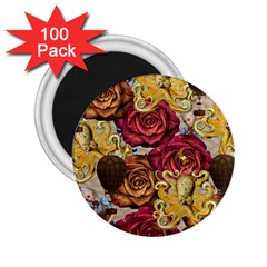 Octopus Floral 2.25  Magnets (100 pack) 