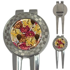 Octopus Floral 3-in-1 Golf Divots