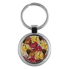 Octopus Floral Key Chains (Round) 