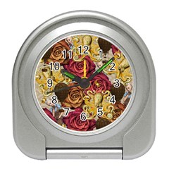 Octopus Floral Travel Alarm Clocks