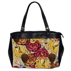 Octopus Floral Office Handbags (2 Sides) 